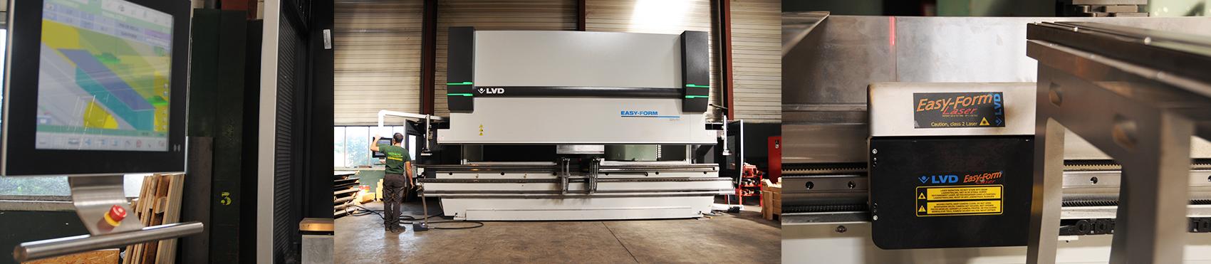 Chaudronnerie Soumagne, cintrage, chaudronnerie charente, plieuse 6 mètres, roulage, laser, plasma, découpe oxyacétylénique, gaines ventilation, bâtis mécano soudés, maintenance